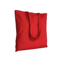 SHOPPER IN COTONE E POLIESTERE RICICLATO 120 gr/m²